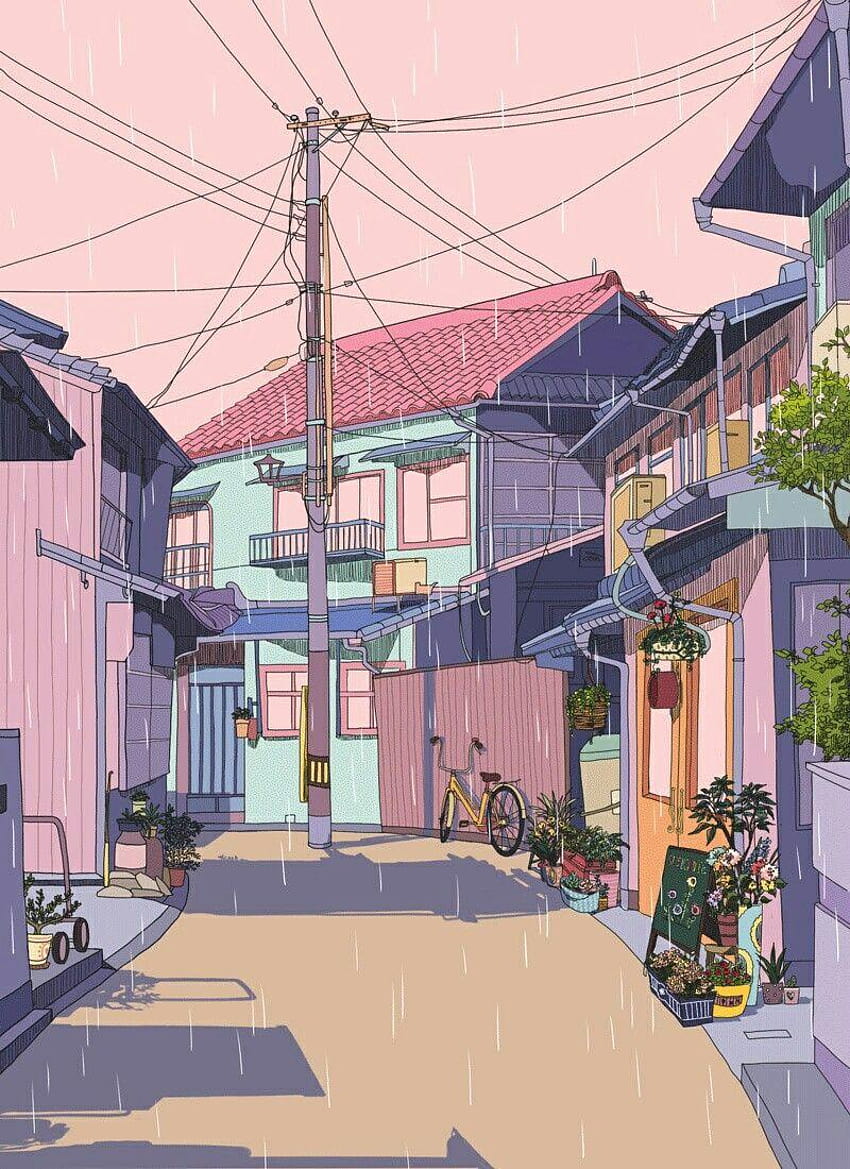 anime Melinda? in 2019, anime aesthetic street HD phone wallpaper