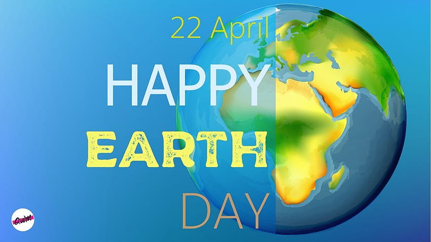 9 citazioni Happy Earth Day 2020, poster per la Giornata della Terra e Sfondo HD