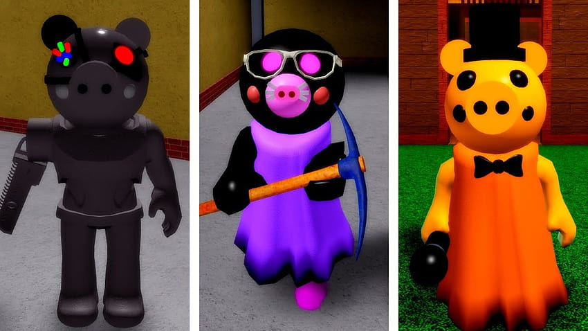 New Robby, Mimi, It's Me Badge, AND What's Behind YouTube Door in, piggy roblox mousey HD wallpaper