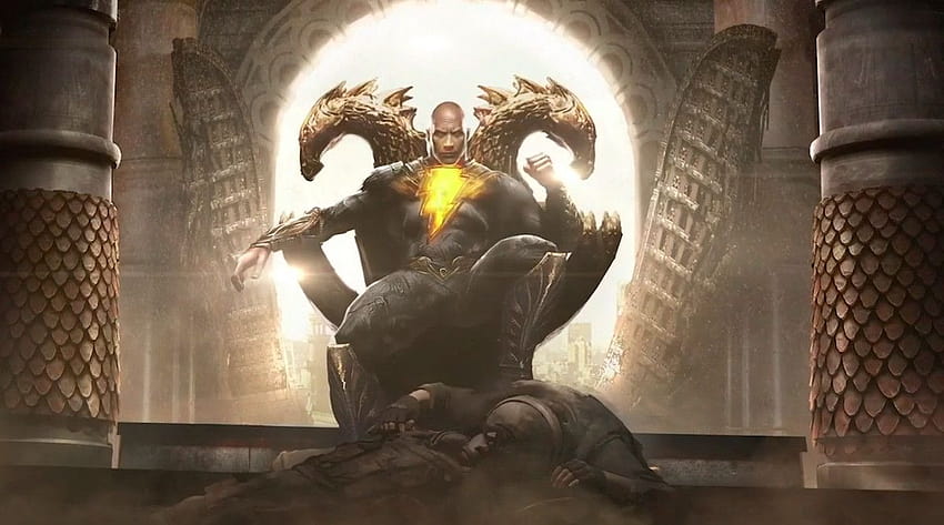Black Adam movie first look: The Rock teases Justice Society, dc black adam 2021 HD wallpaper