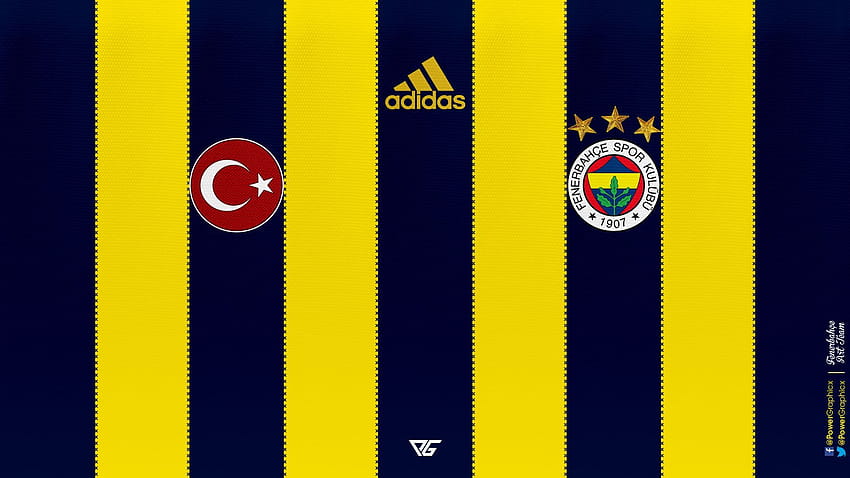 Fenerbahçe Çubuklu Forma Duvar Kağıdı by Power, fenerbahçe 2021 HD duvar kağıdı
