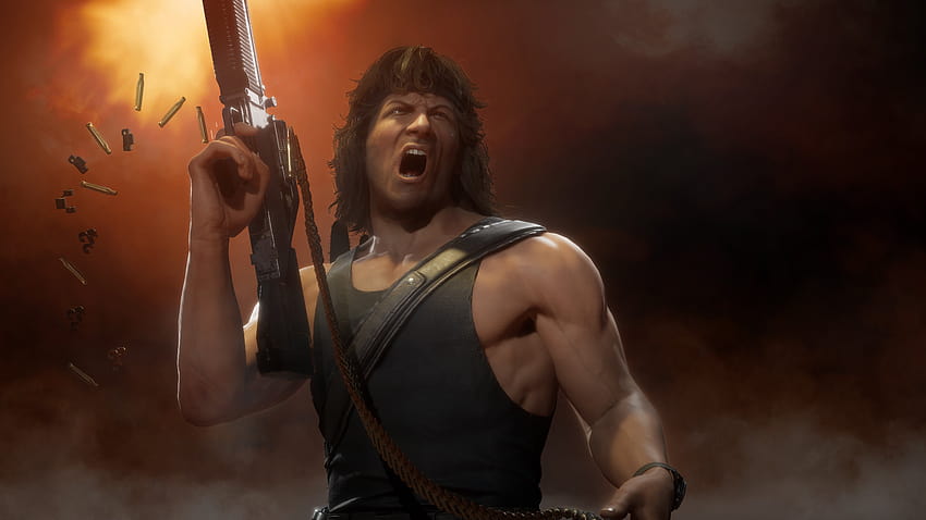 Mortal Kombat 11 ajoute Rambo en tant que personnage DLC, à venir sur PS5 et Xbox Series X/S, mortal kombat 11 ps5 Fond d'écran HD