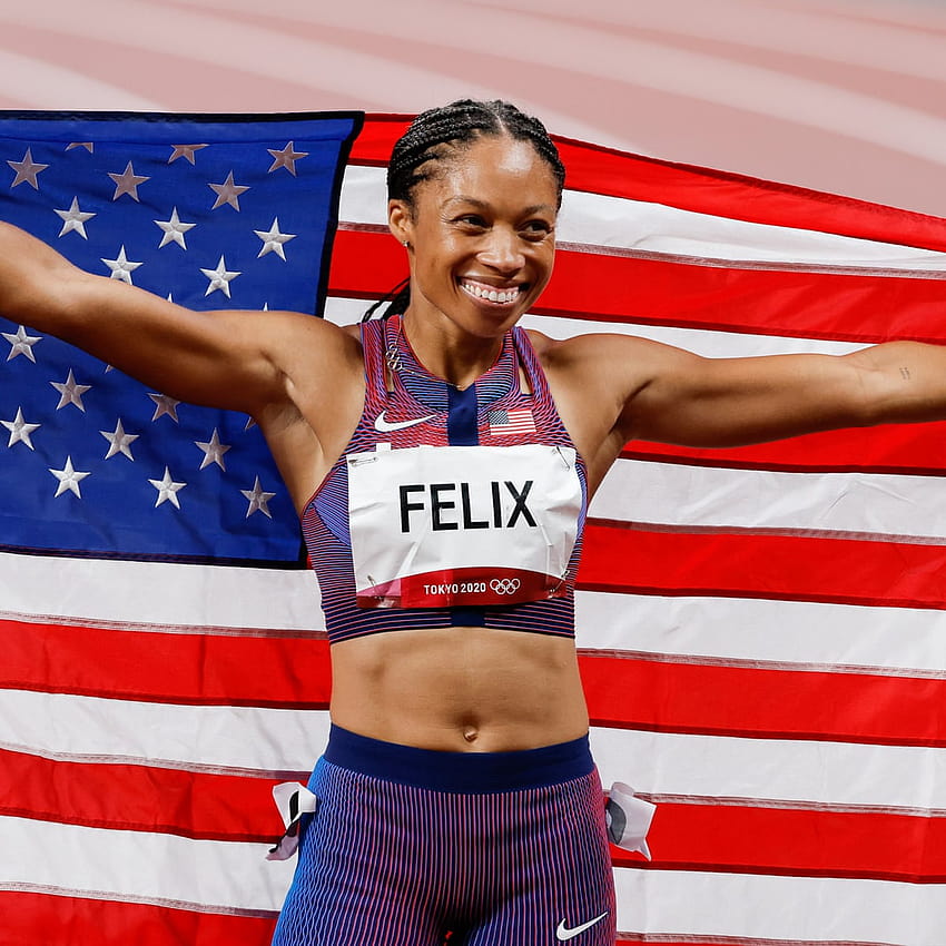 Allyson Felix is most decorated Olympic female track athlete after 400m bronze HD phone wallpaper