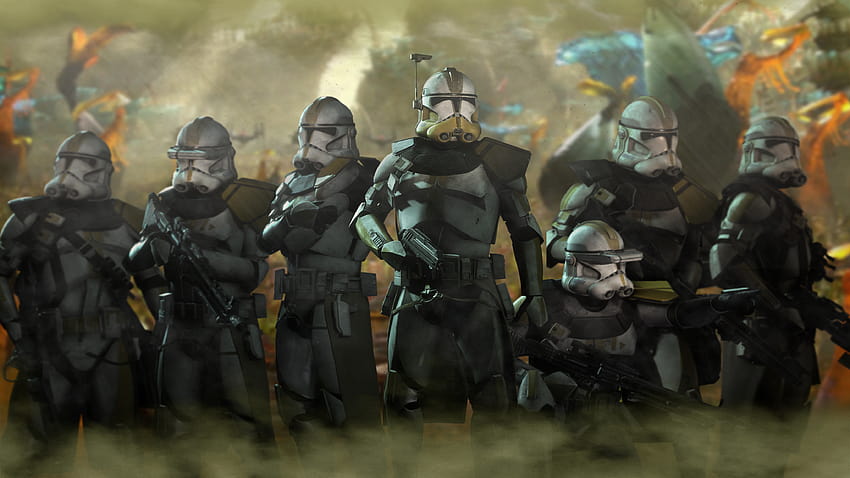 Междузвездни войни Clone Trooper HD тапет