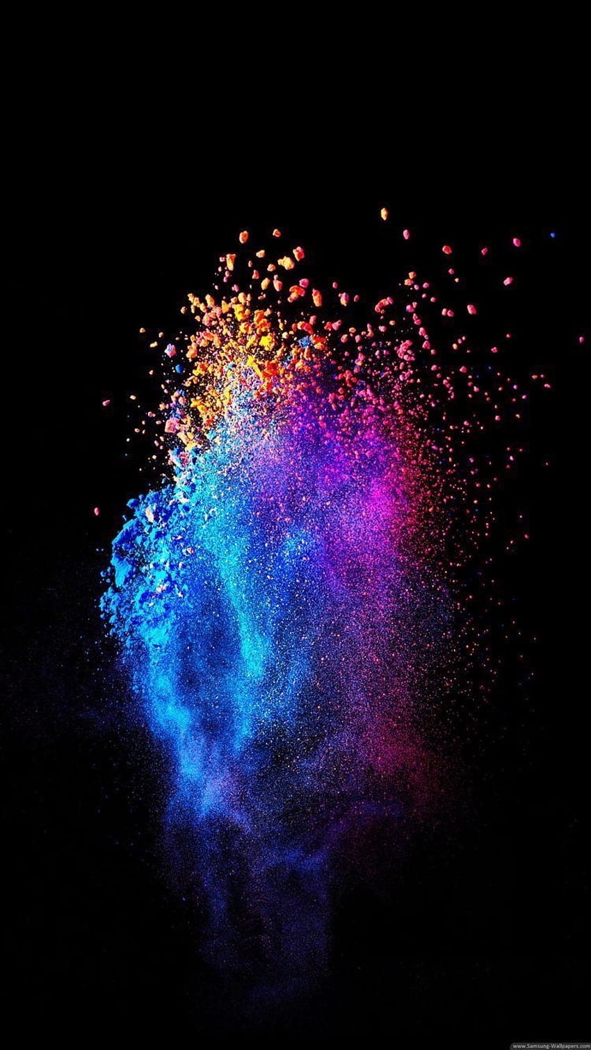 iPhone and Android : Color Explosion for HD phone wallpaper