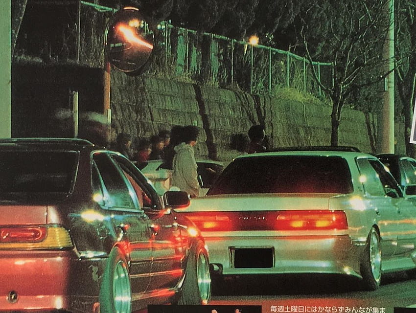 Aesthetic Japanese Car wysłane przez Samantha Mercado, estetyczny samochód jdm z lat 90 Tapeta HD
