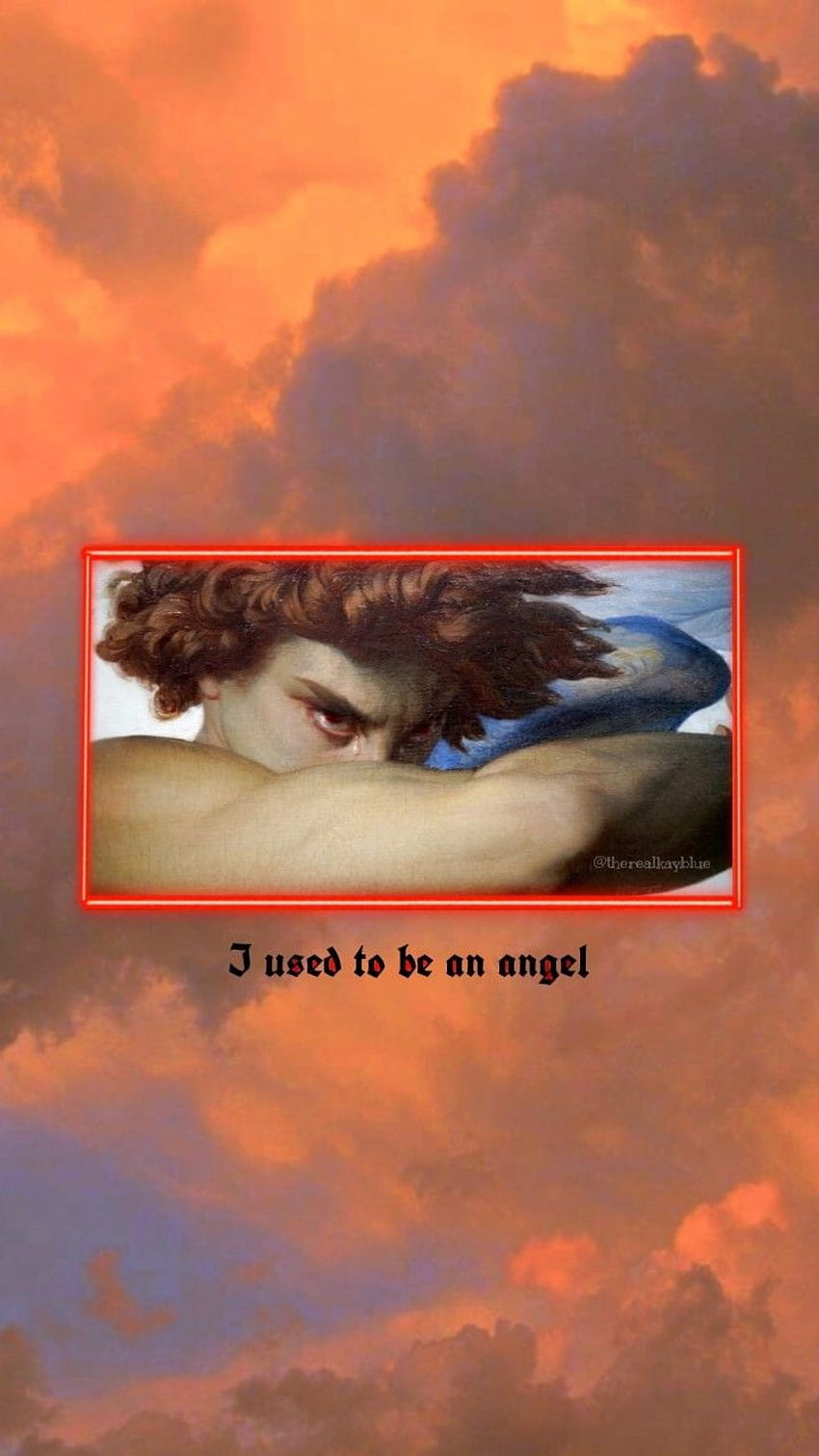 Fallen Angel Aesthetic, alexandre cabanel HD phone wallpaper