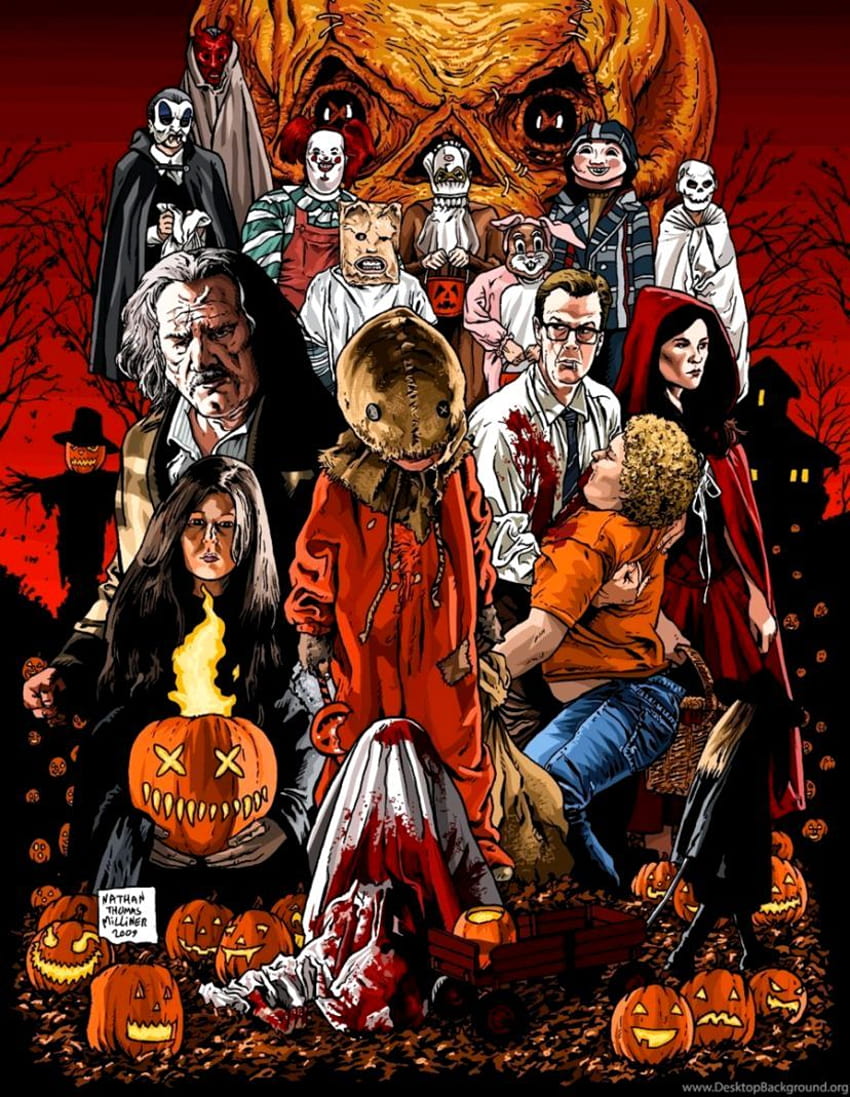 Trick R Treat Sam posted by Christopher Anderson HD phone wallpaper