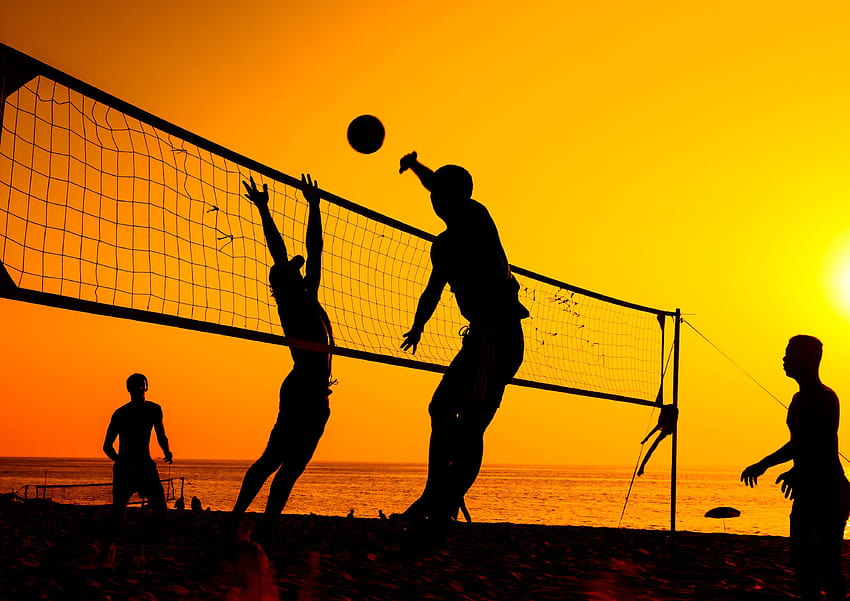 Volleyball-Hintergründe HD-Hintergrundbild