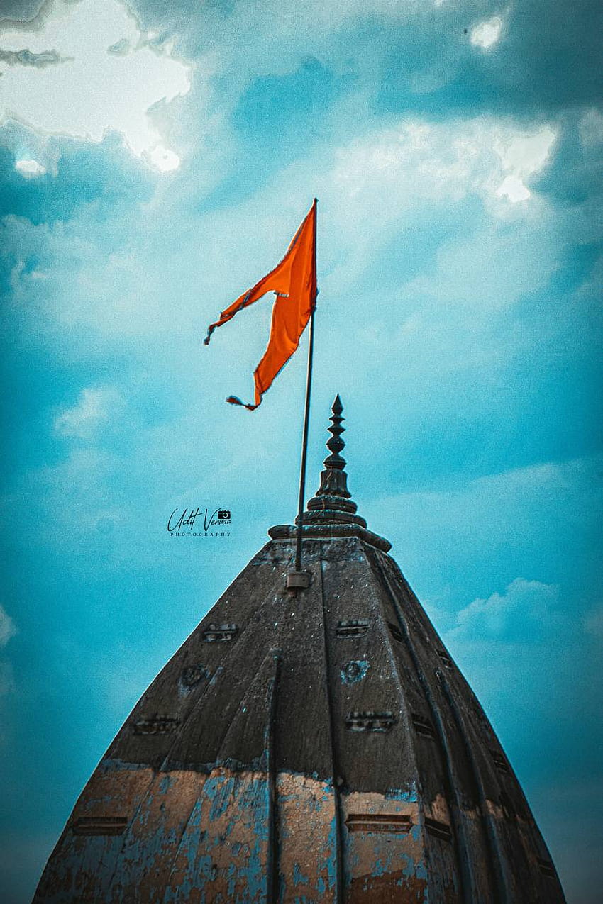 Bendera Bhagwa oleh UDIT16, bendera wallpaper ponsel HD
