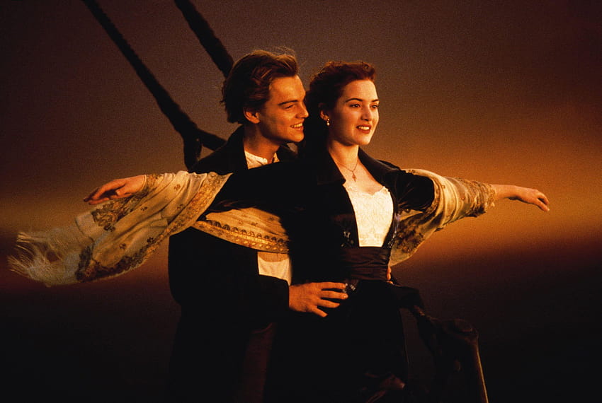 Scène Titanic Jack et Rose, rose titanesque Fond d'écran HD