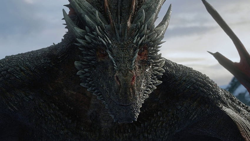 Game of Thrones S8E1-Aufschlüsselung: Daenerys, Targaryen-Geschichte und Jon Snow, Game of Thrones Staffel 8 Drache HD-Hintergrundbild
