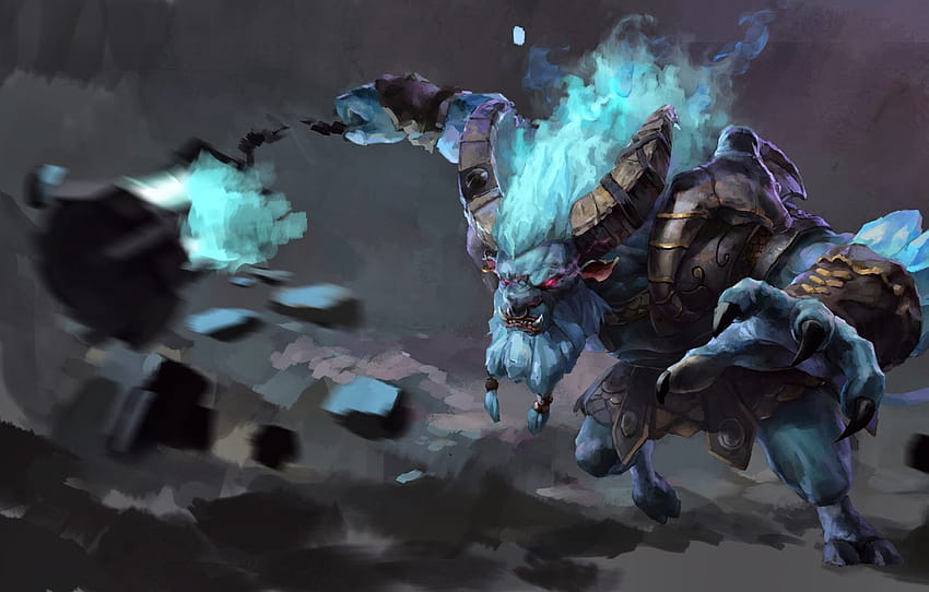 Attack, art, Dota 2, Spirit Breaker, Barathrum , section игры HD ...