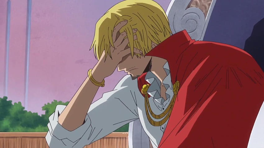 One Piece, smutny Sanji Tapeta HD