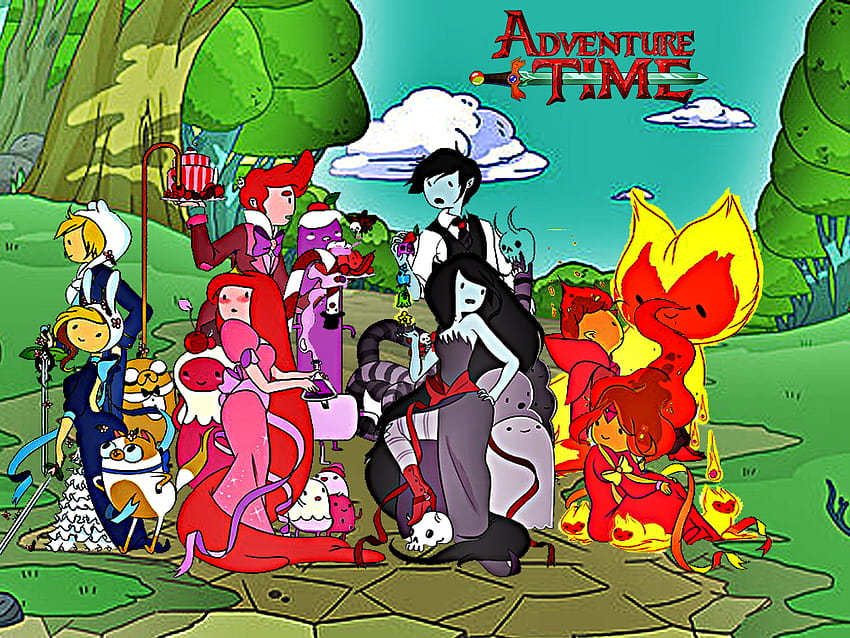 Adventure time characters anime HD wallpaper | Pxfuel