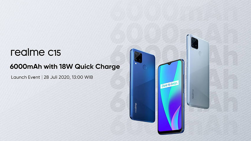 Realme C15 is the new 6000 mAh battery phone and quad camera HD wallpaper