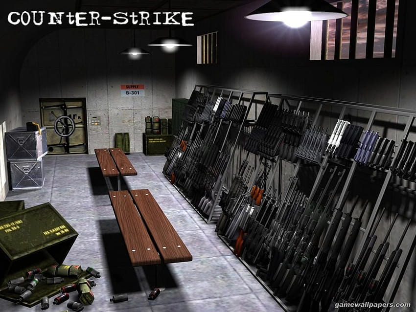 Counter Strike, locker room HD wallpaper