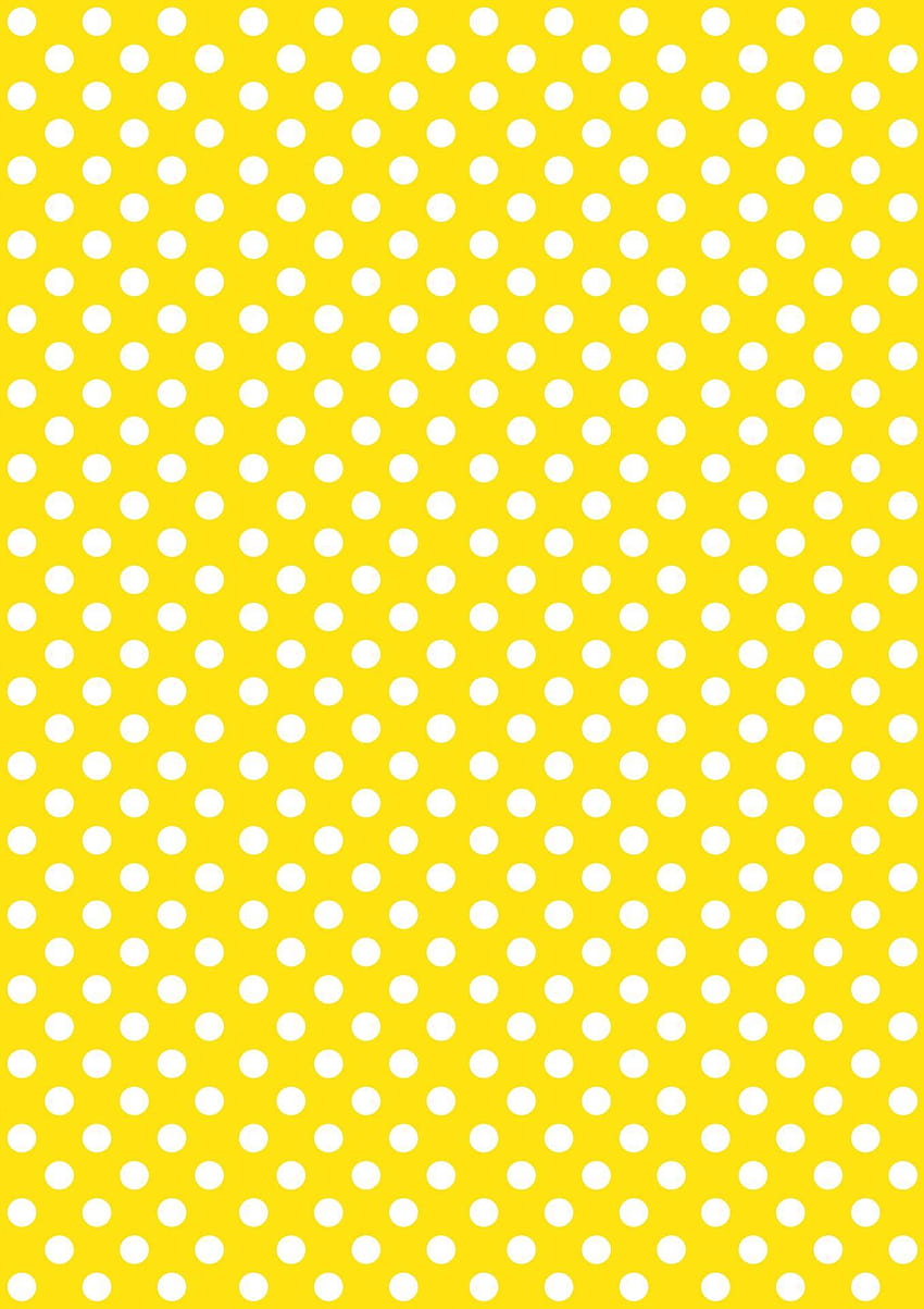 Hintergründe Polka Stock, Hintergrund kuning HD-Handy-Hintergrundbild