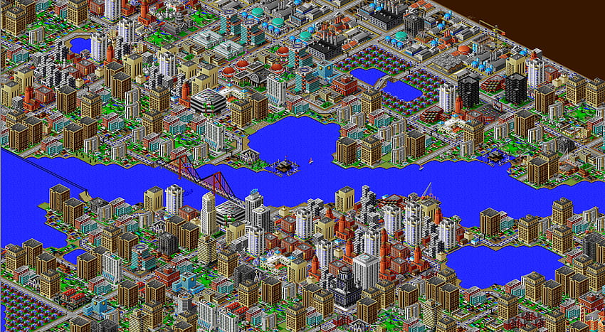 SimCity 2000 HD wallpaper