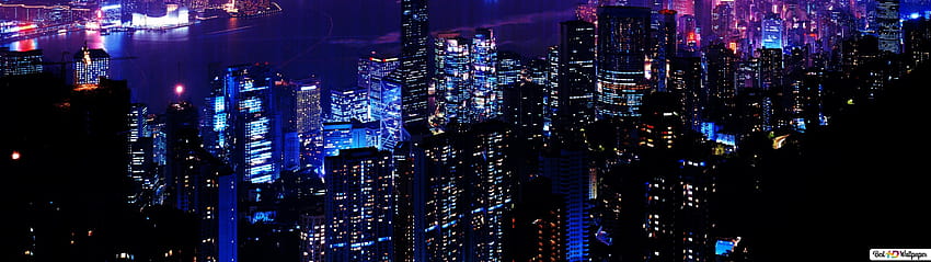 City Night, nightime aesthetic HD wallpaper