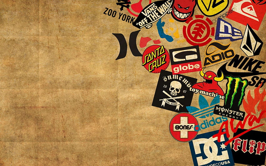 Skateboard Logos , QUIKSILVER, ToyMachine, ZOO YORK, VANS, zooyork HD wallpaper