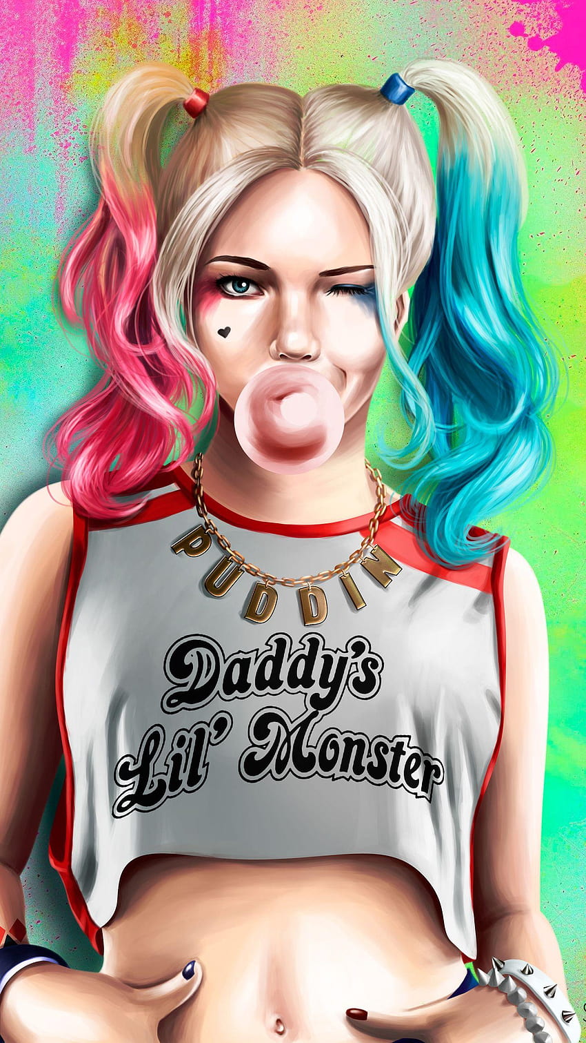 Pin on Harley Quinn, harley quinn daddys lil monster HD phone wallpaper