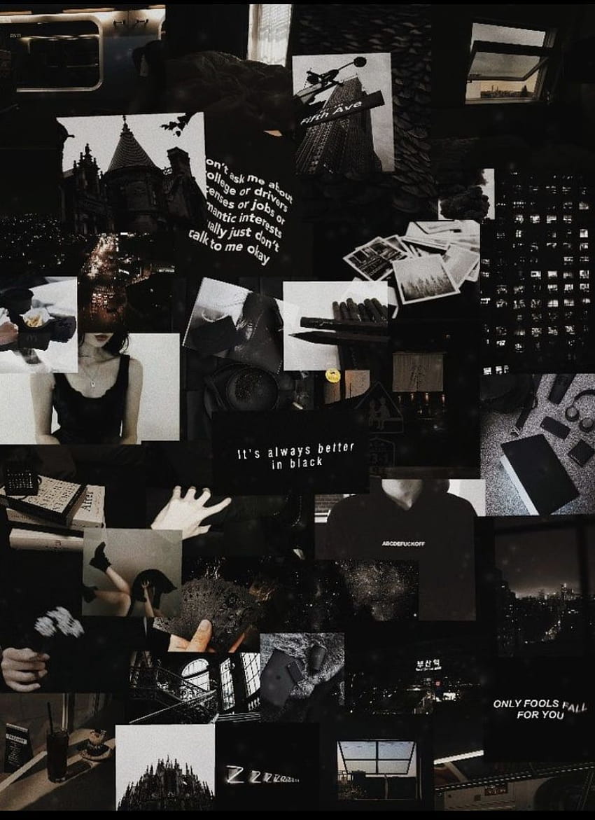 sam on art in 2020, black collage aesthetic HD phone wallpaper