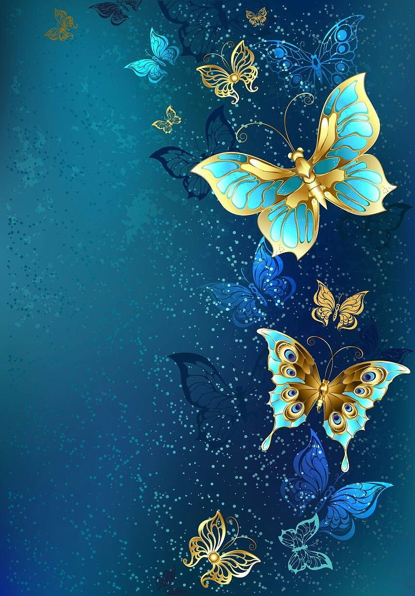 Schmetterlingskunst HD-Handy-Hintergrundbild