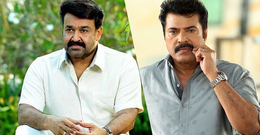 Mohanlal Snatches yet another record of Mammootty!!!!, mammootty and mohanlal HD wallpaper