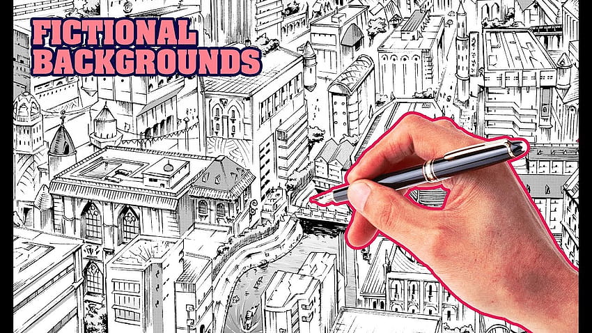 How to Draw Backgrounds FROM SCRATCH HD wallpaper