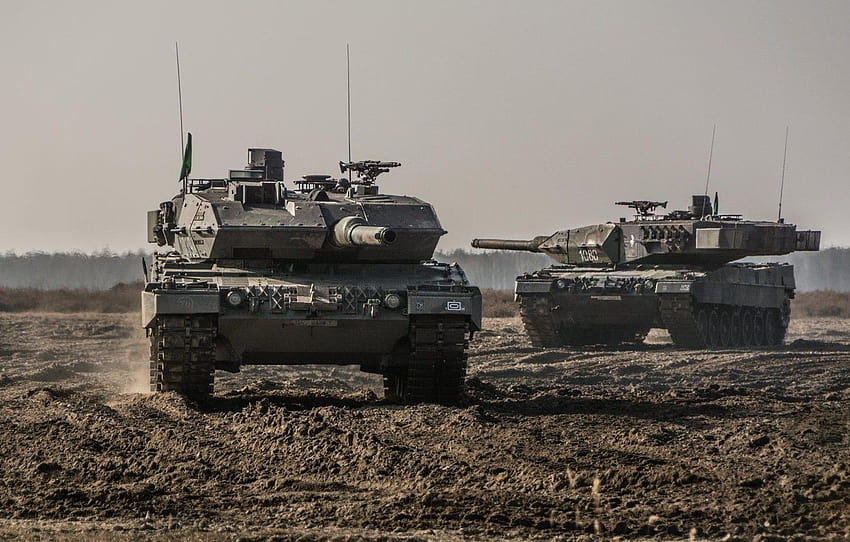 Jerman, Tank, Bundeswehr, Leopard 2A7 , bagian оружие Wallpaper HD