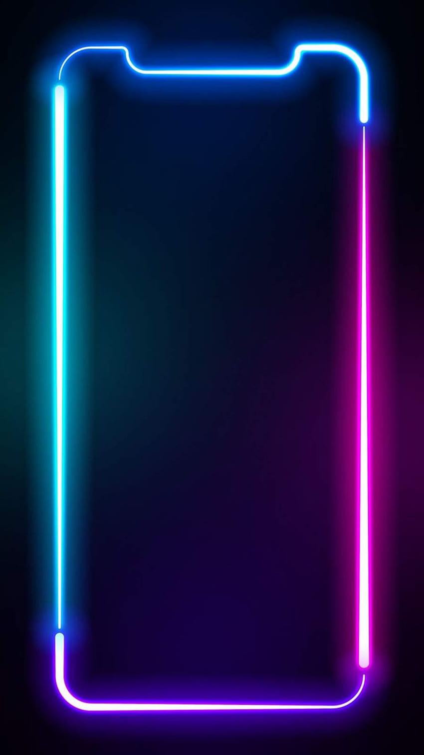 Loot Box iPhone, neon line iphone 13 pro HD phone wallpaper