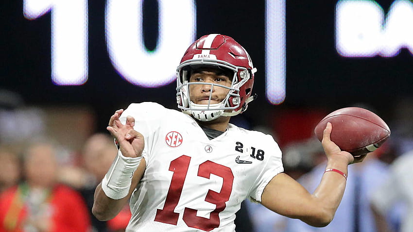 Tua Tagovailoa brings out the best in Alabama and Nick Saban HD wallpaper