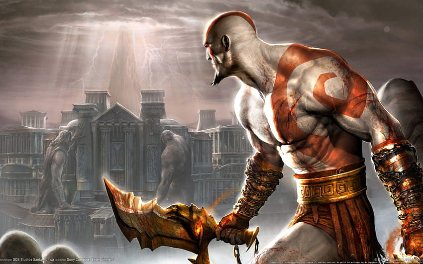 God Of War Ps-Spiel Neu, God of War 3d HD-Hintergrundbild