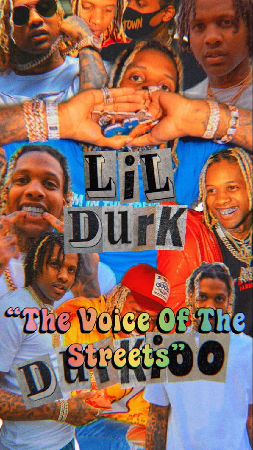 made by: @nudyswife, lil durk iphone HD phone wallpaper