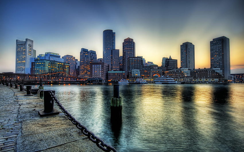 Boston, negara bagian massachusetts Wallpaper HD