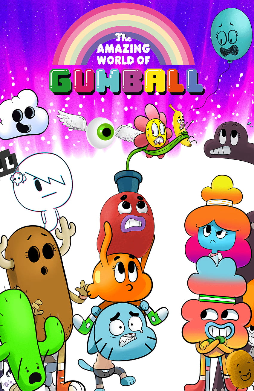amazing world of gumball carrie wallpaper