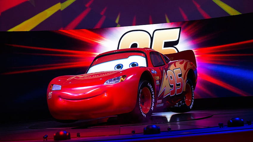 Visite du champion de la Piston Cup lui-même lors de la journée Lightning McQueen aux Disney's Hollywood Studios Fond d'écran HD