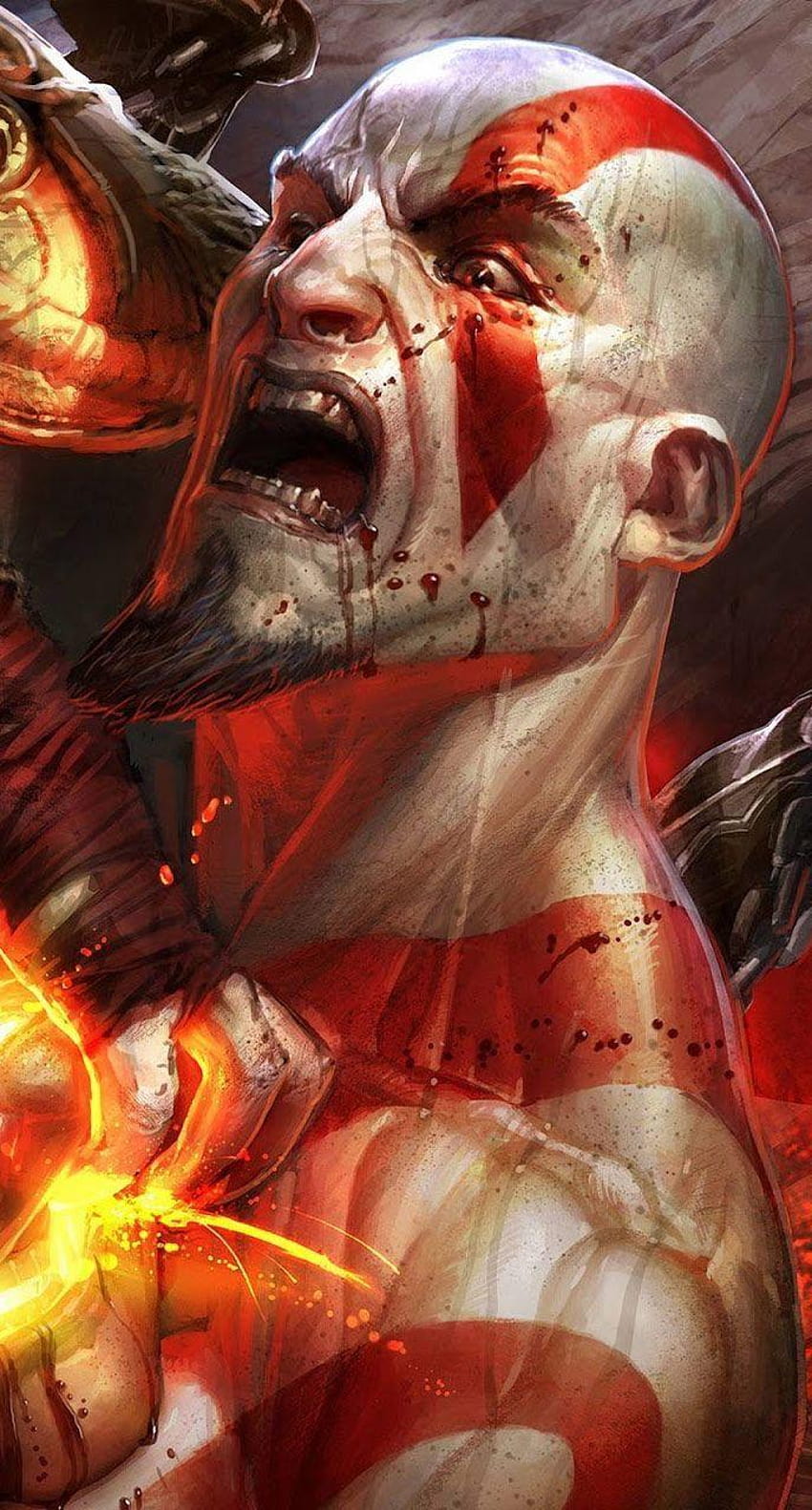 Gra Papel de Parede PC God of War, kratos i poniżej zera Tapeta na telefon HD