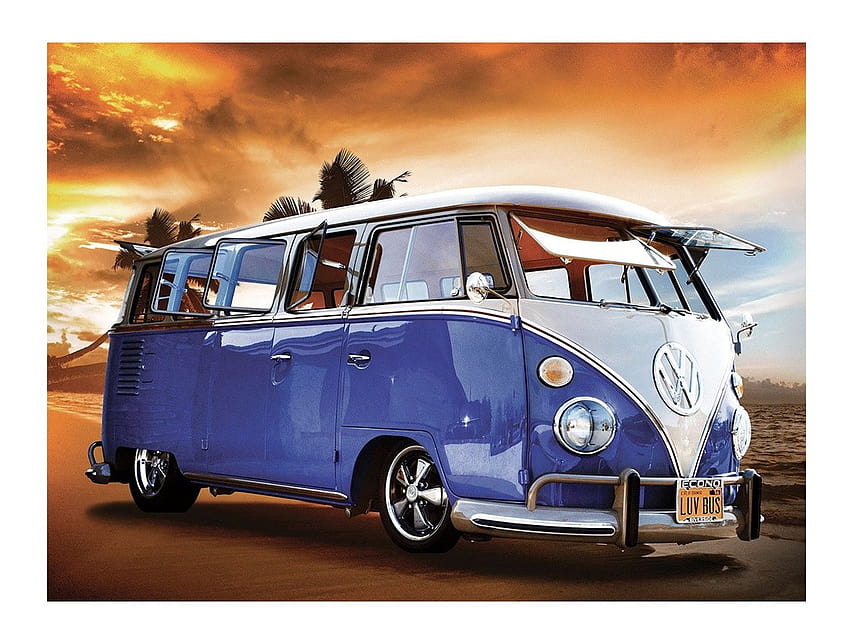 Volkswagen Camper Van HD wallpaper