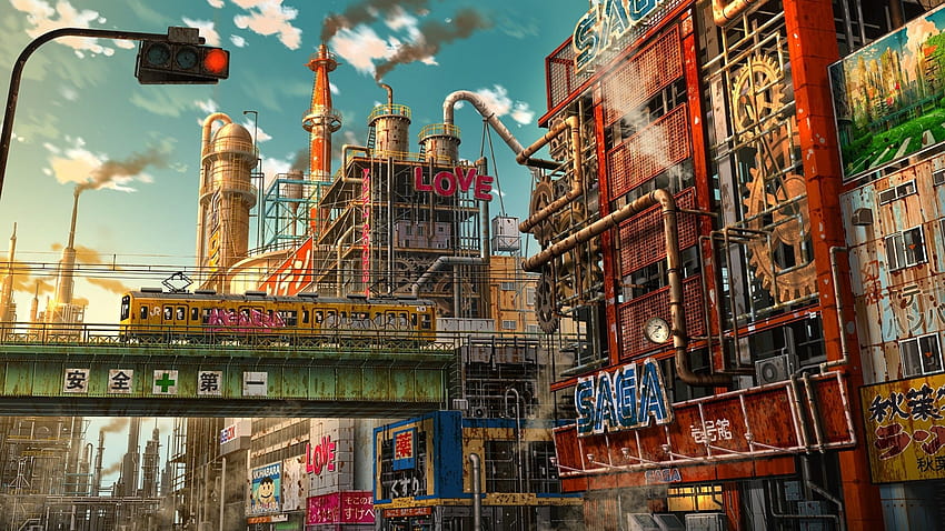 Apocalypse, Ruins, Tokyo, Japan ... tip, tokyo anime HD wallpaper