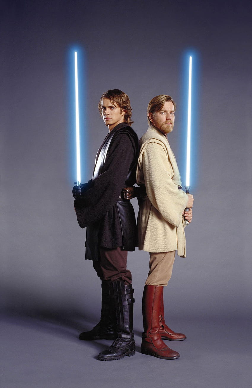 Obi Wan and Anakin, anakin skywalker and obi wan kenobi HD phone wallpaper