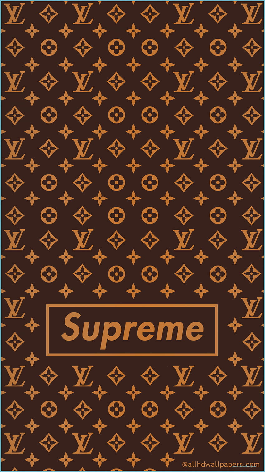 Supreme Vuitton, louis vuitton, HD phone wallpaper