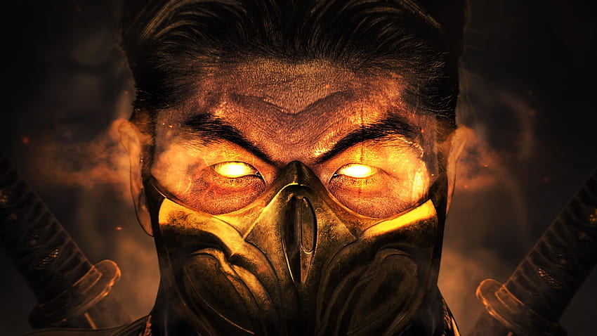 Mortal Kombat 11, Scorpion, Игри, mortal kombat 2021 HD тапет