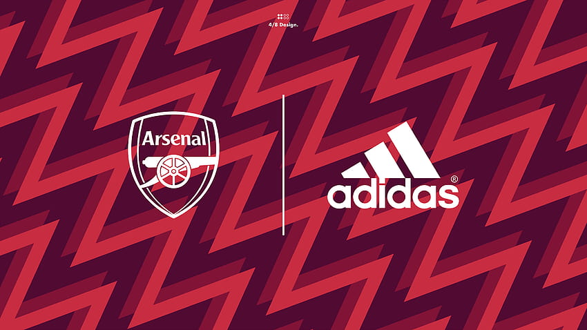 adidas x arsenal on Behance, arsenal adidas HD wallpaper