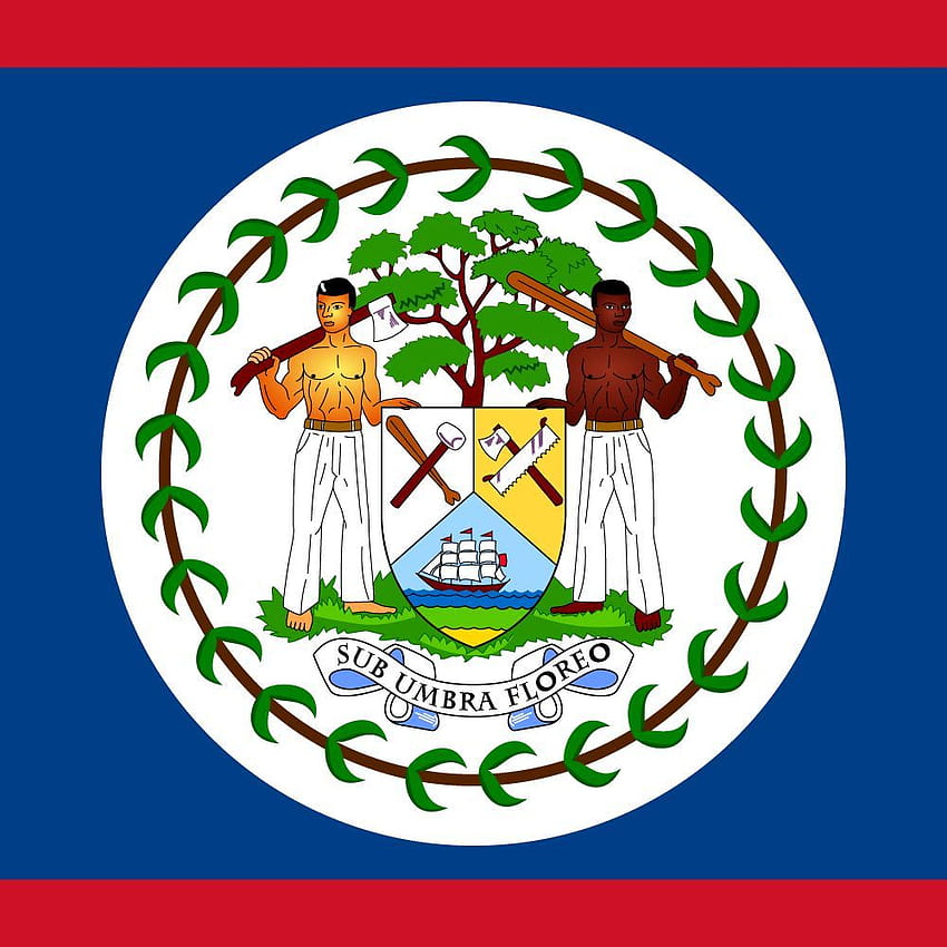 Flag of Belize and meaning Belize flag, mexico and guatemala flags together HD phone wallpaper