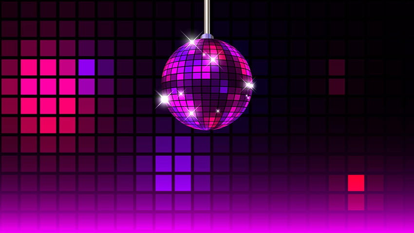 Disco Ball Party, dyskoteka w tle Tapeta HD