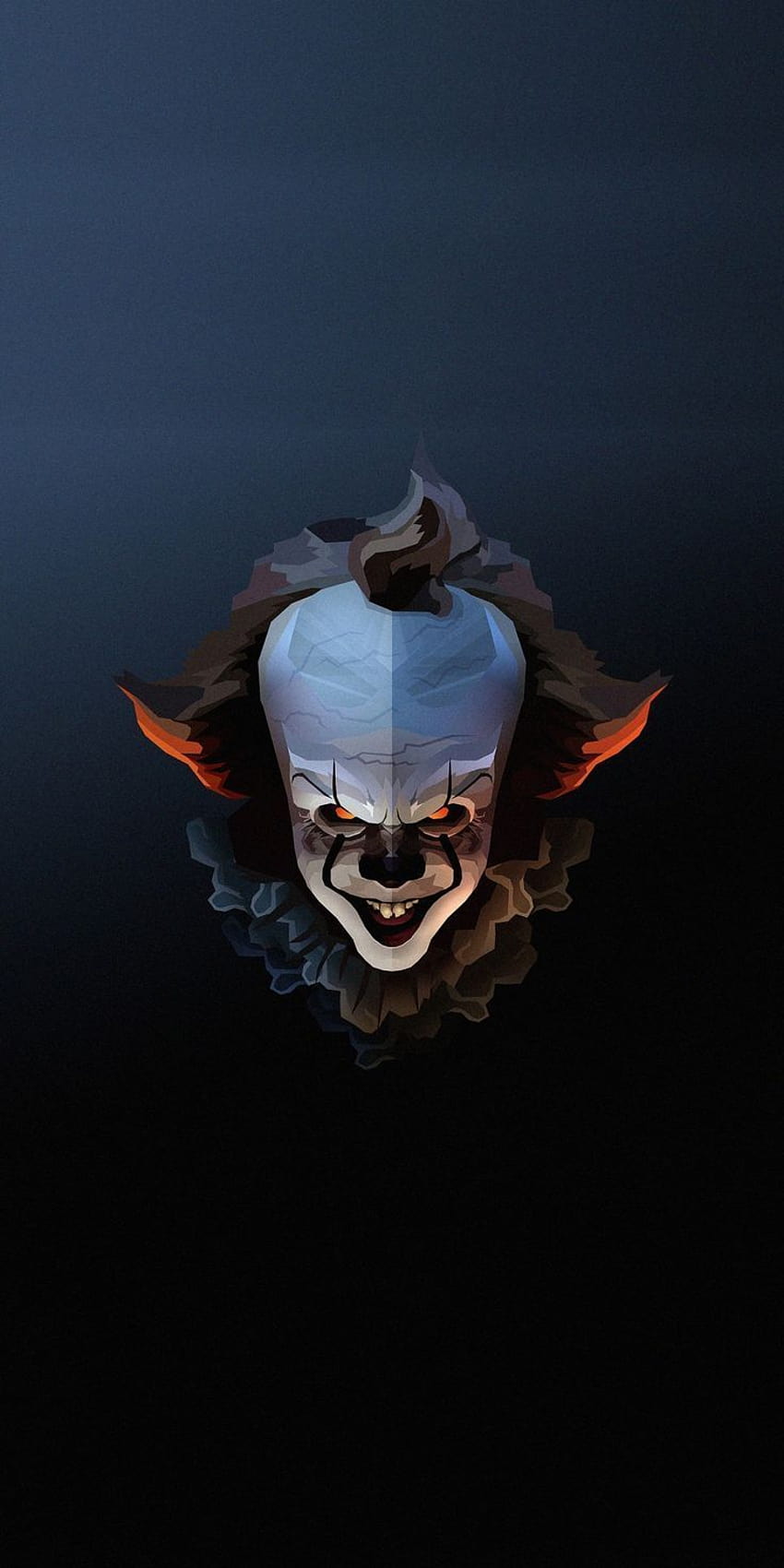 stirring impressive formidable Pennywise The Clown halloween artwork 10802160 wallpape…, cute clown HD phone wallpaper