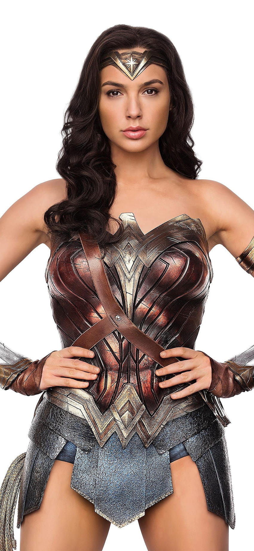 Wonder Woman, Gal Gadot, fond blanc 1242x2688 iPhone XS Max, gal gadot 2019 Fond d'écran de téléphone HD