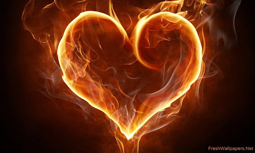 Corazón de fuego 1 fondo de pantalla